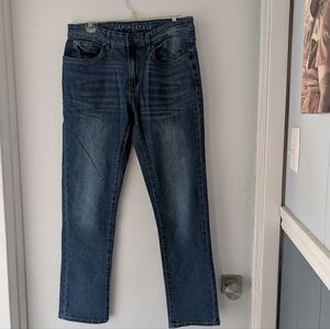 Aeropostale Woman's Medium Blue Straight Jeans